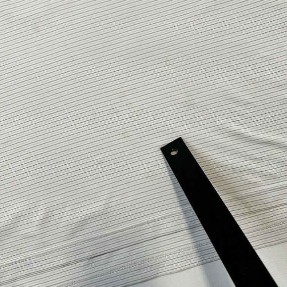 Peter Millar Summer Comfort Performance Polo Golf Shirt Mens XL White Striped - Picture 9 of 11